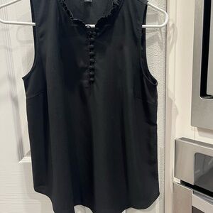Elegant Black Sleeveless Top